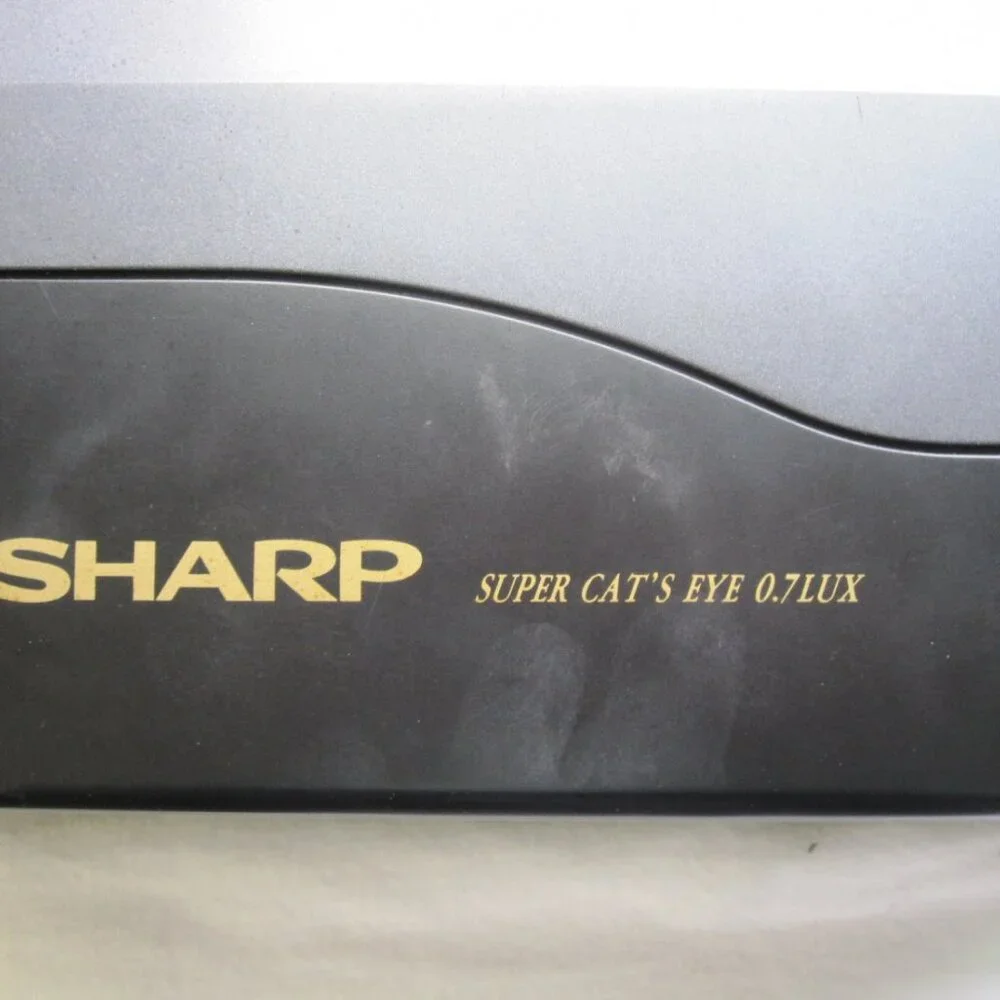 vintage Sharp SlimCam Camcorder model #VL-L62U w/ Padded Shoulder Bag